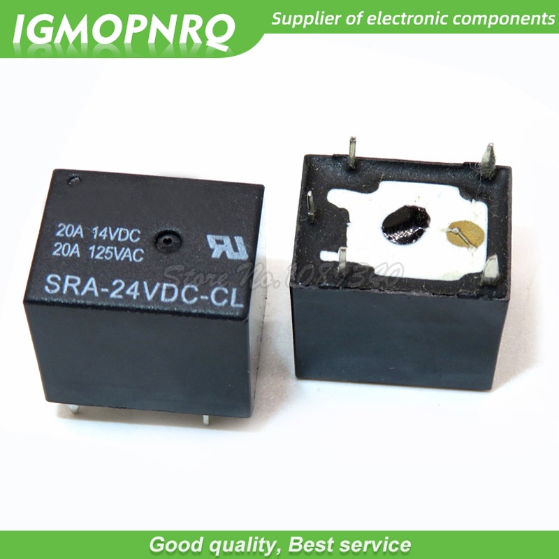 Set 5 Rơ Le SRA-12VDC-CL SRA-05VDC-CL SRA-24VDC-CL 5PINS 12v 5v 24v DC T74 Chuyên Dụng Chất Lượng Cao