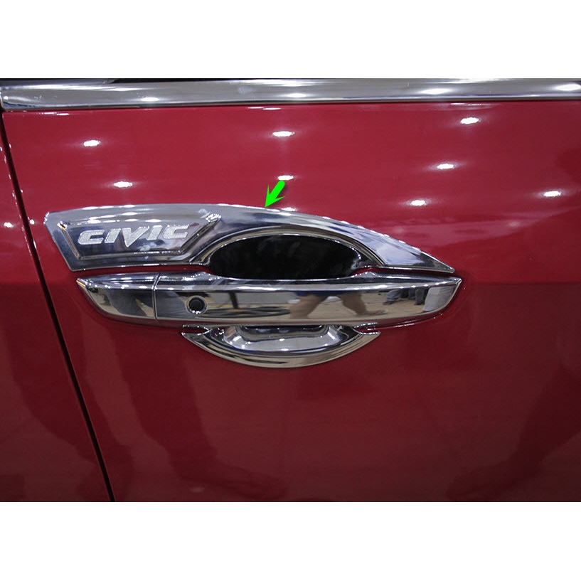Ốp chén cửa Honda Civic 2017 - 2021