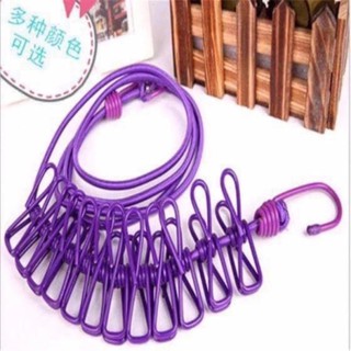 Dây phơi đồ thông minh kèm kẹp sắt