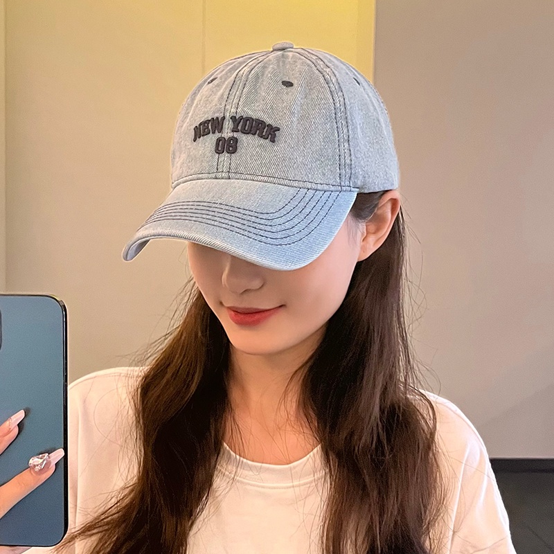 Nón Kết Chất Liệu Cotton Mềm Mại Chống Nắng Phong Cách Cao Bồi Nhật Bản Cho Nữ Dễ Phối Đồ