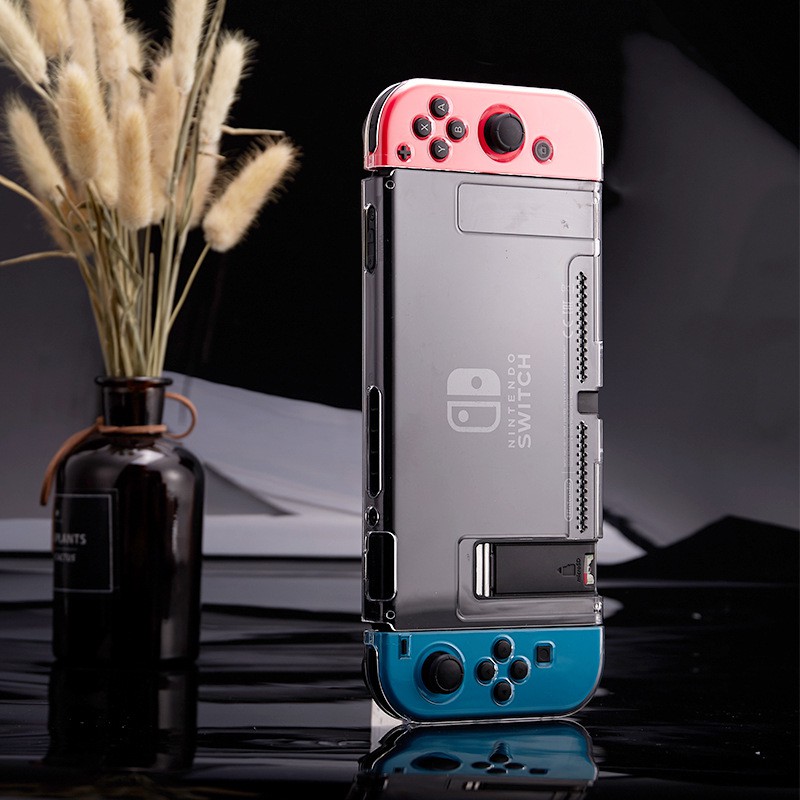 Ốp LAMMCOU trong suốt bảo vệ thích hợp cho Nintendo Switch