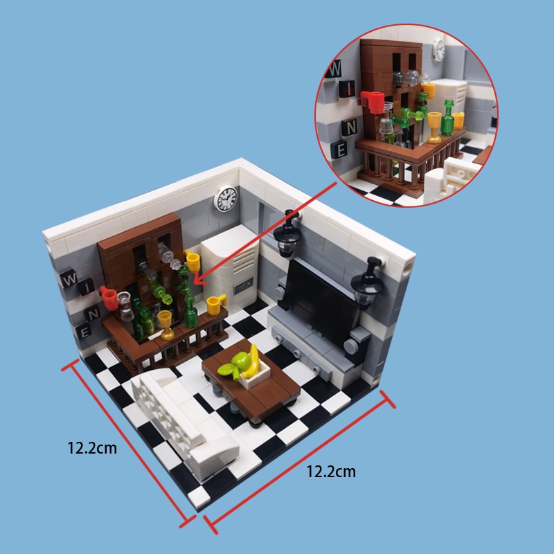 Bộ Đồ Chơi Lắp Ráp Mô Phỏng Nhân Vật Hoạt Hình Sumikkogurashi Cho Bé Gái