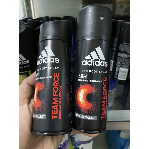 Combo 2 chai xịt khử mùi Adidas Team Force 150ml
