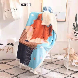 Chăn lông cừu cho bé kích thước 80x140cm (loại dày)