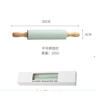 Bộ Thảm Chày Cán Lăn Nhào Bột Silicon