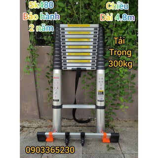 Thang nhôm rút đơn sumika 4m8