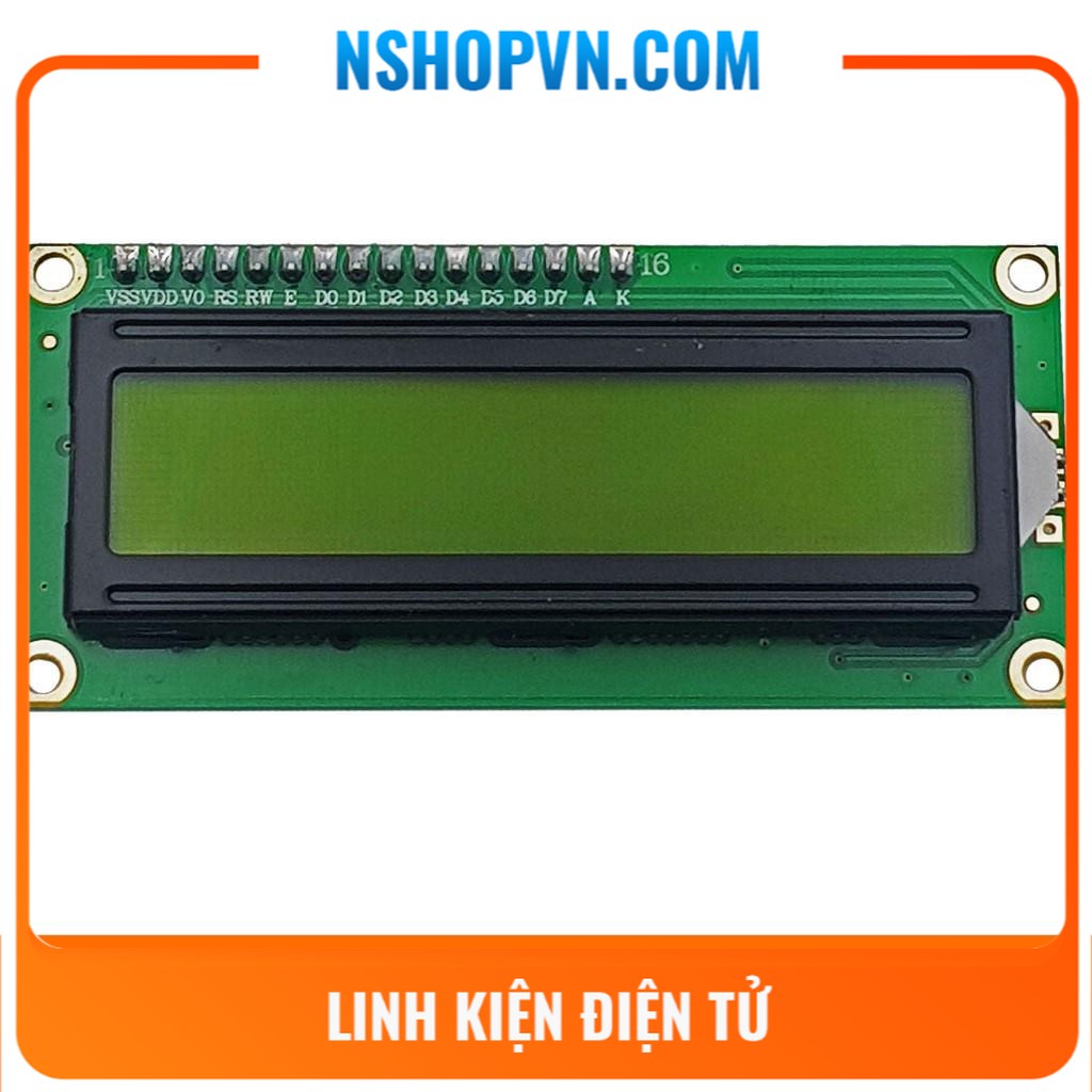 LCD Màn hình LCD 1602 kèm module I2C màu xanh lá | xanh dương