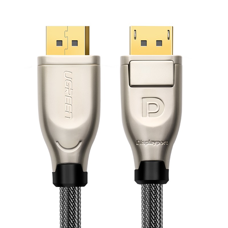 Cáp Displayport 1m Ugreen 30118 hỗ trợ HD 1080p, 4K*2k - hàng chính hãng