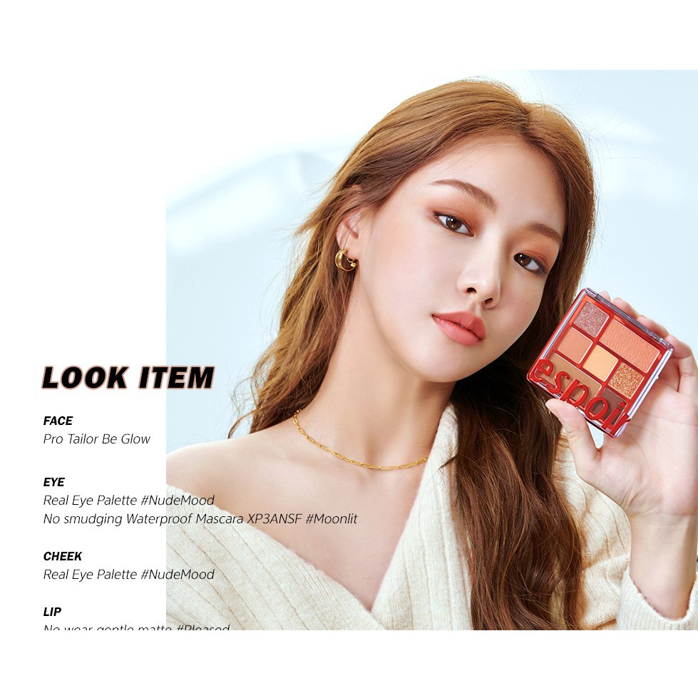 [Epoir] Bảng phấn mắt ESPOIR Real Eye Palette 7.1g