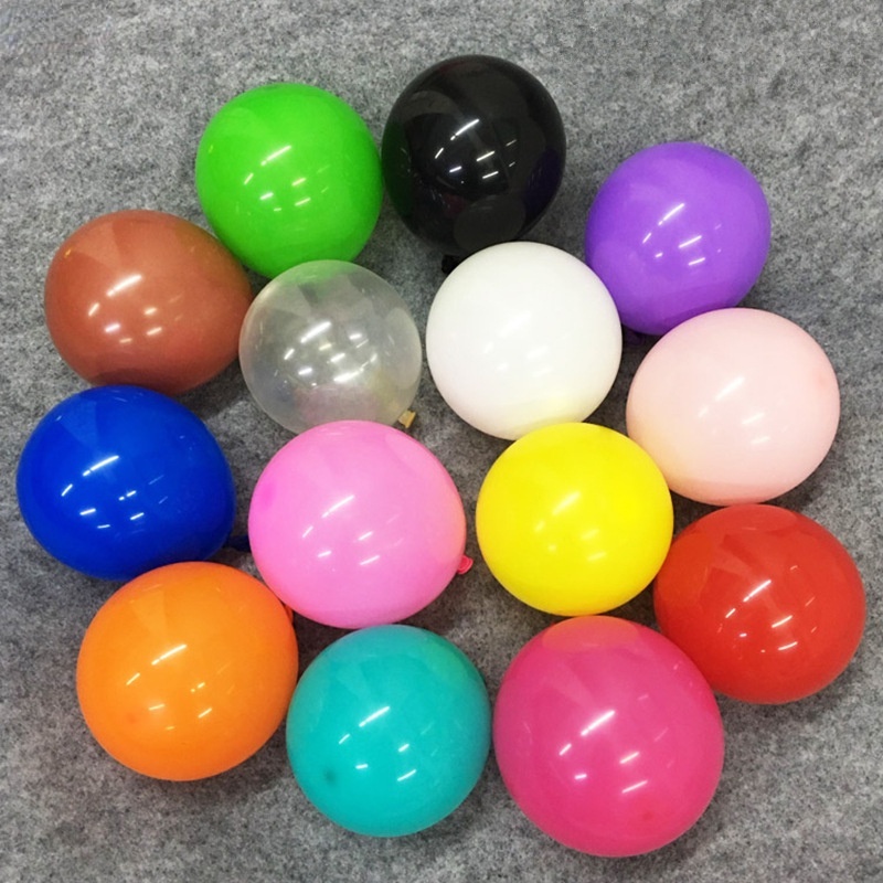 Set 50 Bong Bóng Tròn 5 inch Trang Trí Tiệc