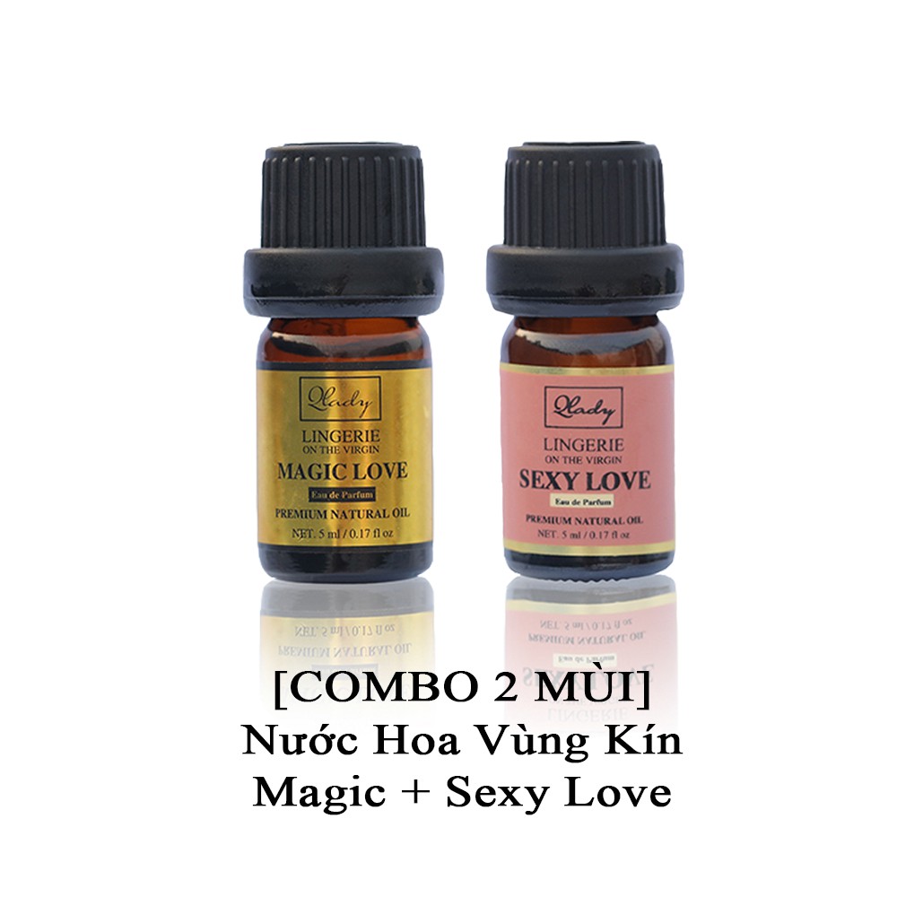 Nước Hoa Vùng Kín Magic Love + Sexy Love 5ml