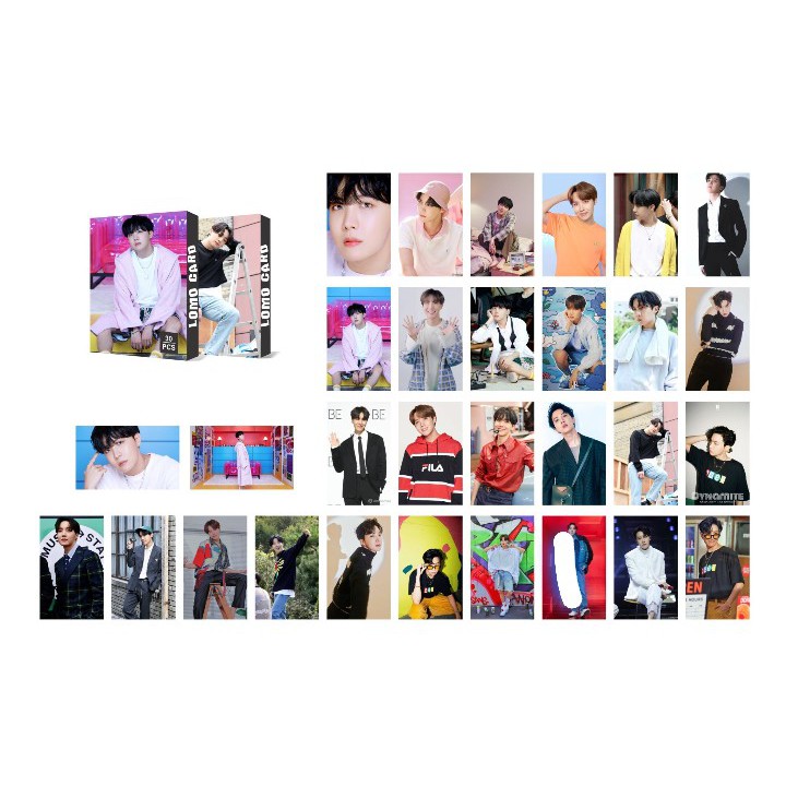 Ảnh lomo BTS nhóm và thành viên nhiều mẫu