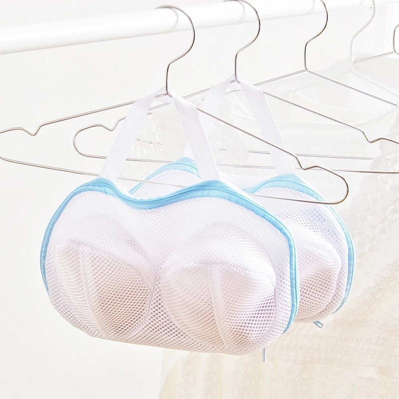 Túi Lưới Giặt Đồ Lót Khóa Kéo Chống Biến Dạng