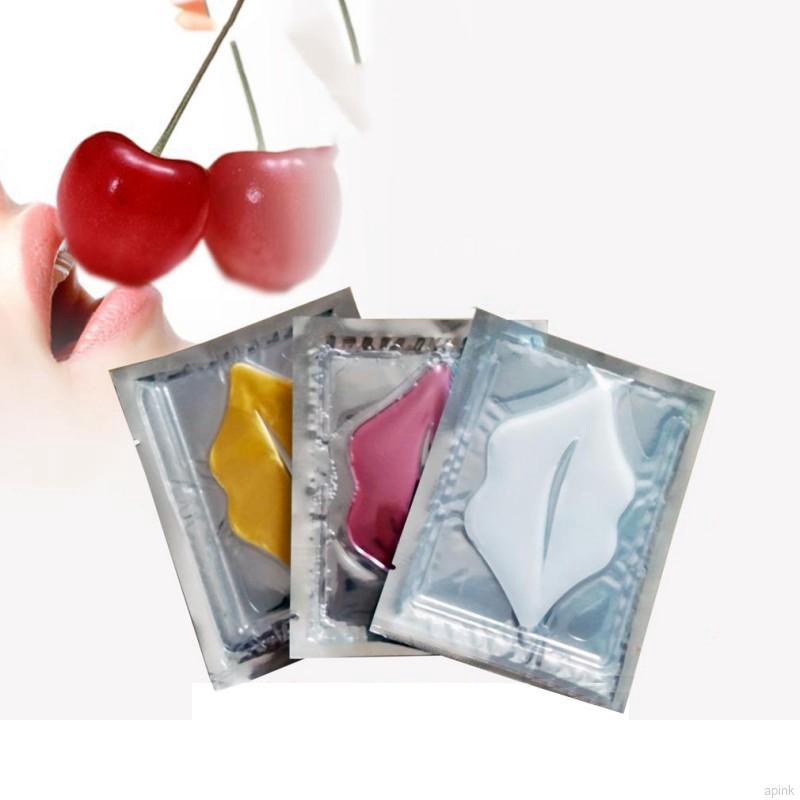 Set 10 Mặt Nạ Môi Collagen Dưỡng Ẩm Làm Sáng Màu Sắc Mịn Màng Chống Khô Môi