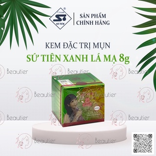 Sứ tiên xanh lá mạ 8 gram - kem đặc tri mụn, dưỡng trắng da anh đào sứ tiên