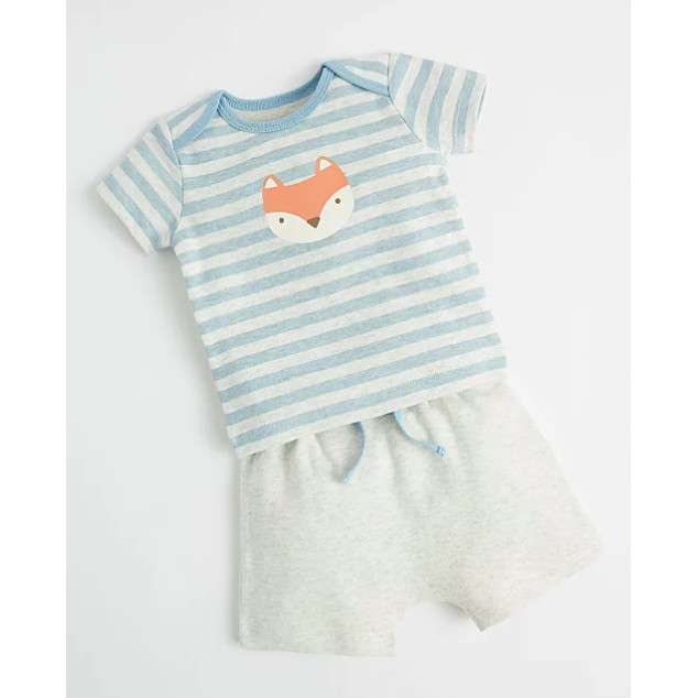 bộ đùi cotton bé trai geogre Auth