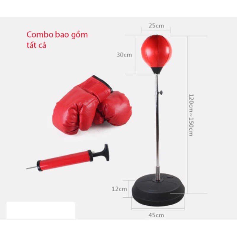 Bộ Boxing Người Lớn Và Trẻ Em—bao Gồm Trụ Và Găng Tay - LYLYSPORTS