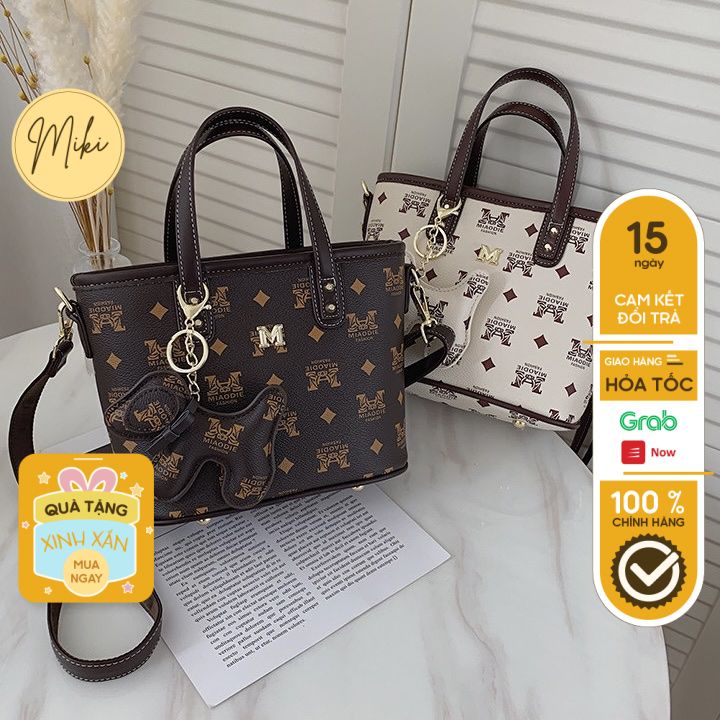 Túi xách nữ cầm tay thời trang MIKI - Túi bucket bag phong cách retro
