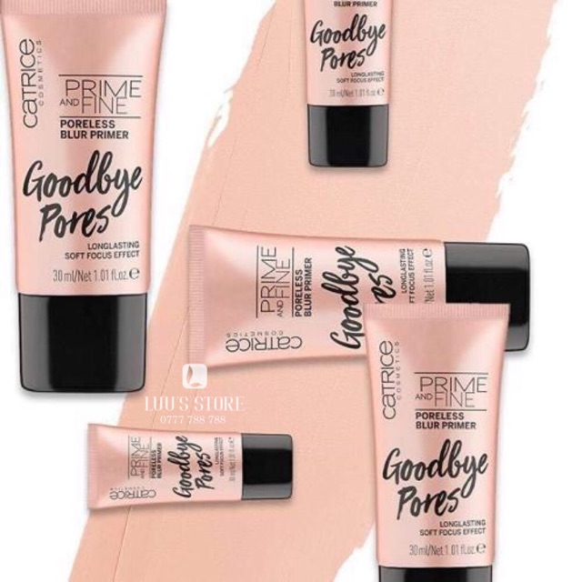 Kem Lót Catrice Prime And Fine Poreless Blur Primer Goodbye Pores