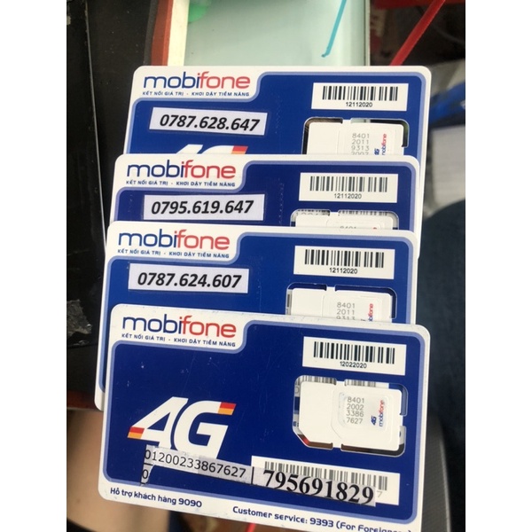sim điện thoại mobifone