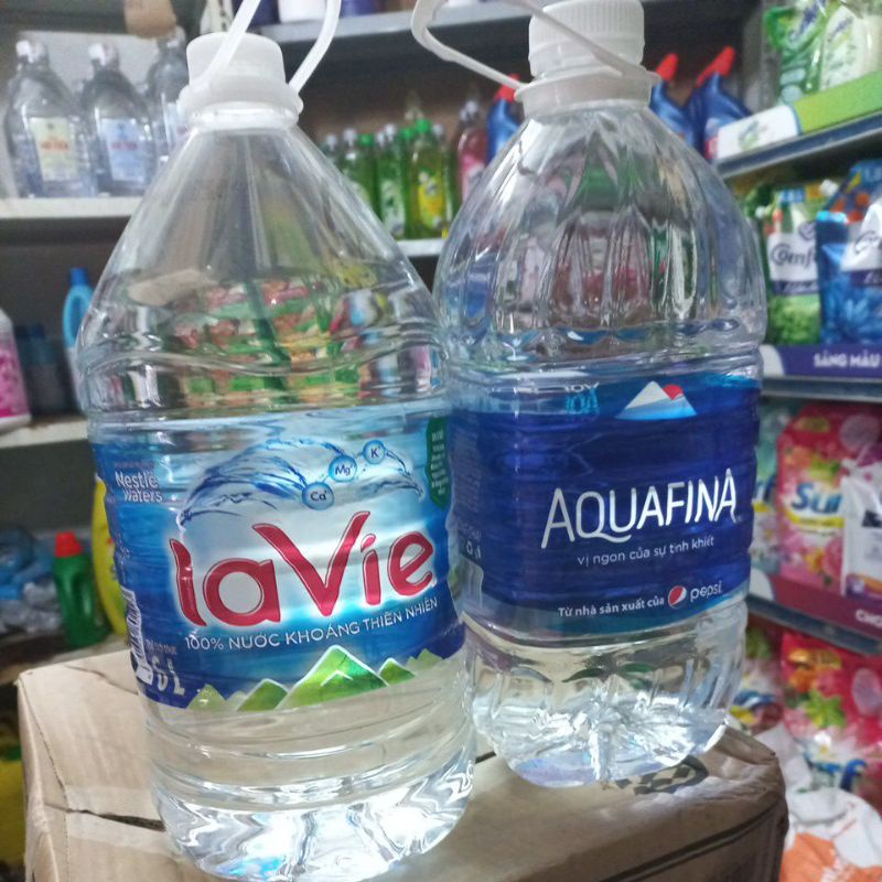 Can nước Lavie 5 lít