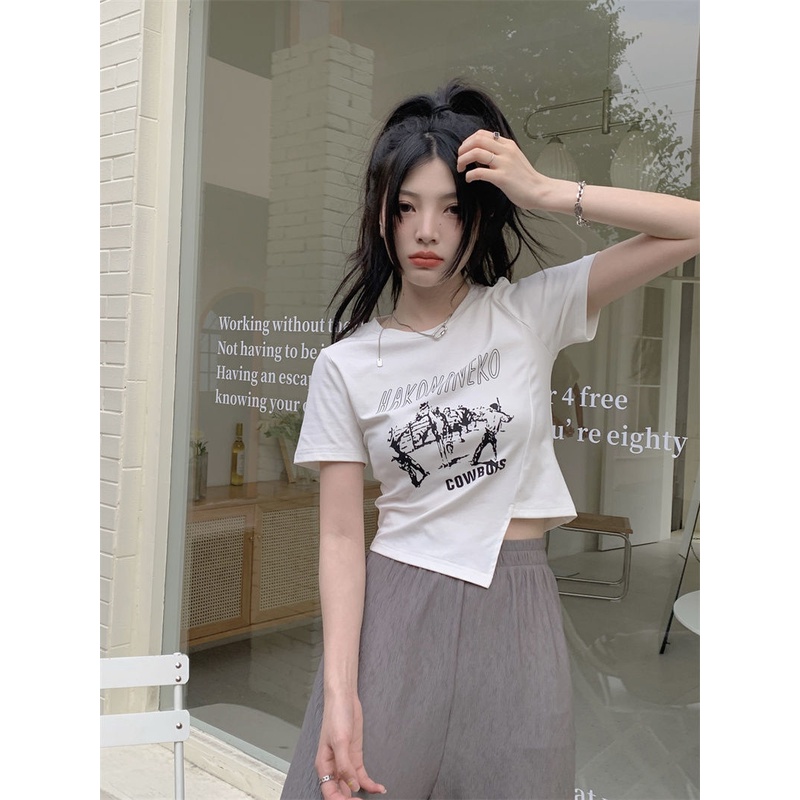 Áo Thun NgắN Tay In HìNh Cô GáI JL-TX-389
