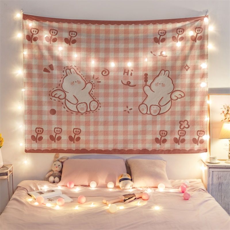 Thảm Treo Tường Tranh vải treo tường decor vintage trang trí phòng ngủ