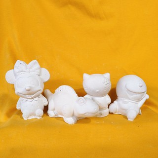 10 tượng tô màu size 5 - 10 cm