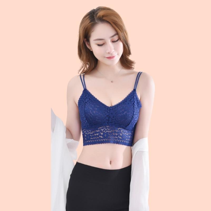 Áo Bra Ren Dây Kép Có Mút Nâng Ngực, Áo Lót Nữ Đẩy Nâng Ngực - 8812