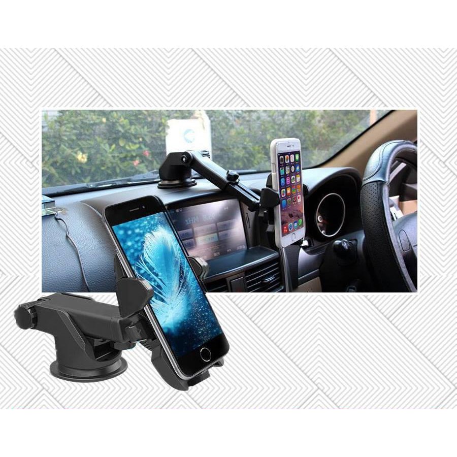 Giá đỡ điện thoại trên xe máy xe ô tô tiện lợi chống rung chống cướp cực chắc chắn