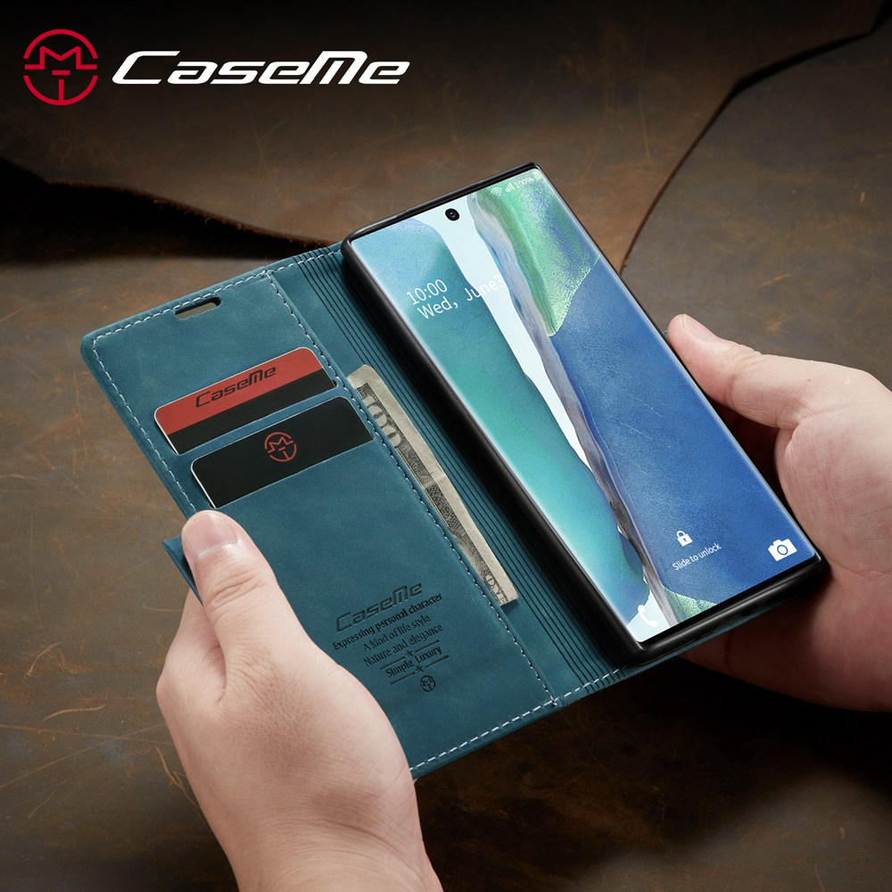 Bao da Caseme có ngăn đựng thẻ cho Samsung Galaxy Note 20 / Note 20 / 5g / 4g Samsung Galaxy Note 20 Ultra