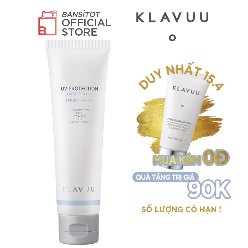 Kem chống nắng KLAVUU UV Protection Fresh Sun Gel 50ml