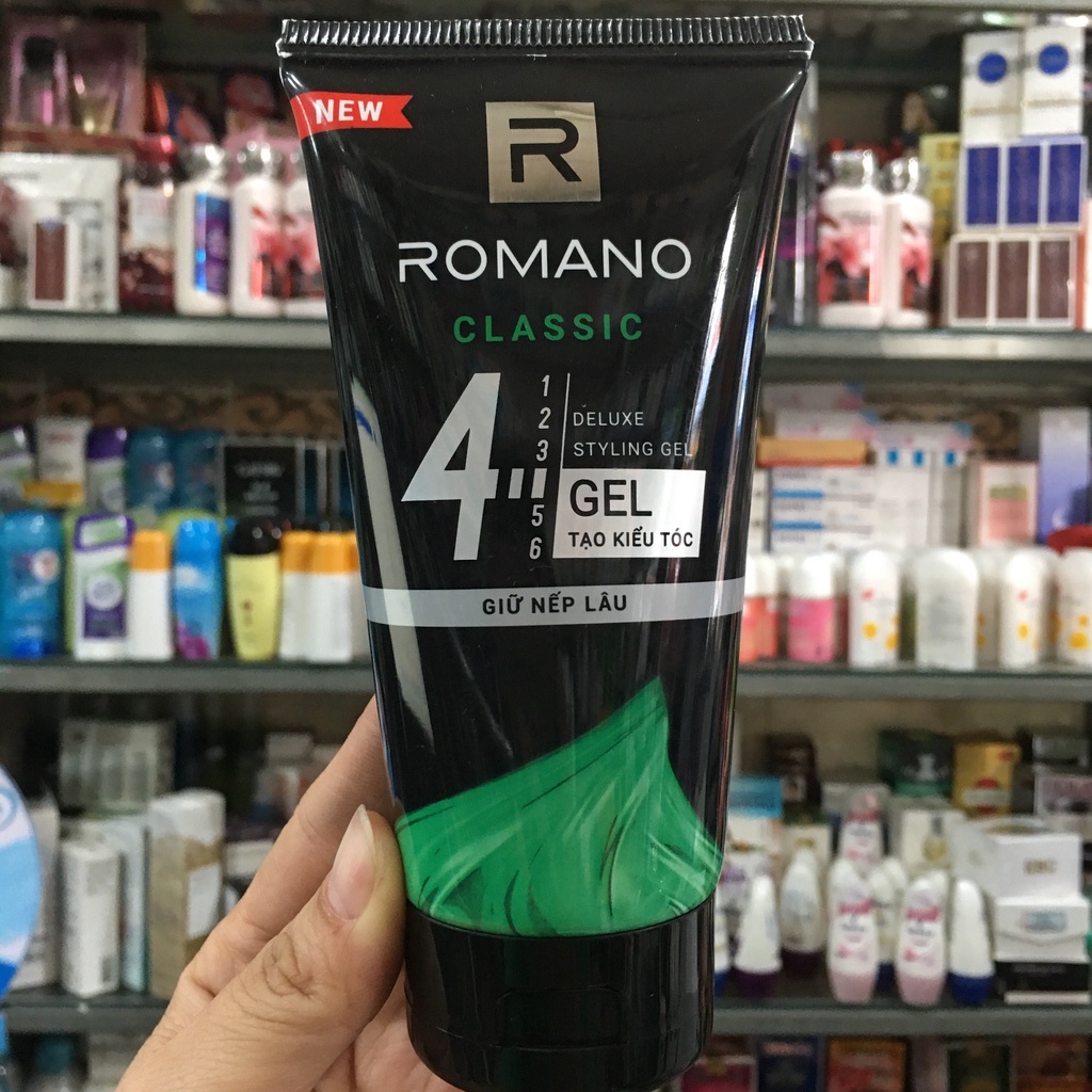 Gel vuốt tóc Romano Classic giữ nếp lâu 150g