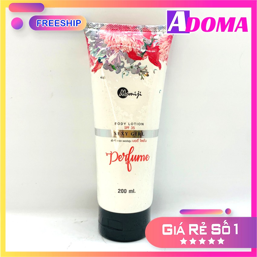 Kem Body Chống Nắng Nước Hoa Momiji Perfume Lady 200ml SPF35 - Sữa Dưỡng Thể Dưỡng Ẩm cho Da Hiệu Quả