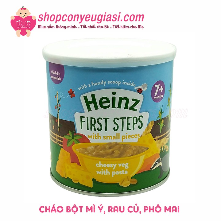 Cháo Ăn Dặm Heinz Cho Bé 7 Tháng Tuổi Trở Lên 240g - Date 2021