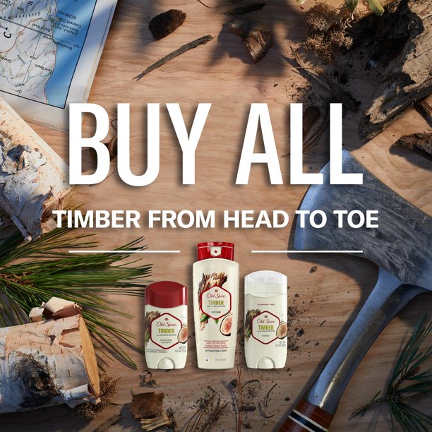 Lăn Khử Mùi Sáp Old Spice TIMBER 85g