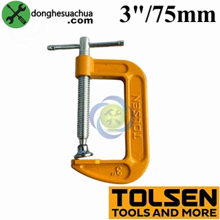 Cảo chữ c tolsen 10112 loại 3 inch 75mm