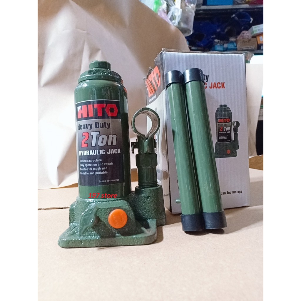 Con đội thủy lực, kích thủy lực Hito 2 tấn 4 tấn