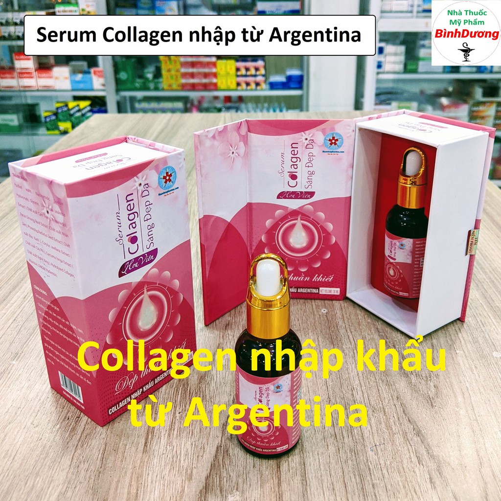 Serum Collagen nhập khẩu từ Argentina - Serum Collagen Sáng Đẹp Da Hoa Viên 30ml [CHÍNH HÃNG] – FreeShip