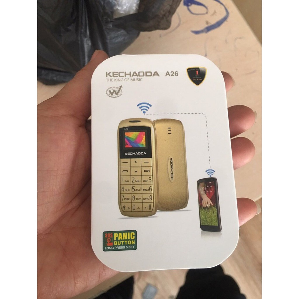 Điện thoại Kechaoda A26 siêu nhỏ 2 sim 2 sóng | BigBuy360 - bigbuy360.vn