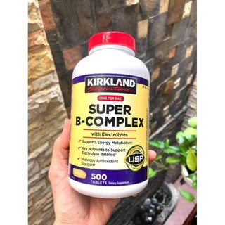 Vitamin B tổng hợp Kirkland Super B Comples 500 viên