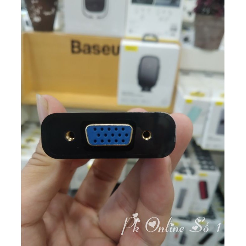 Bộ chuyển đổi Baseus HDA22 HDMI sang VGA 1080P chất lượng cao