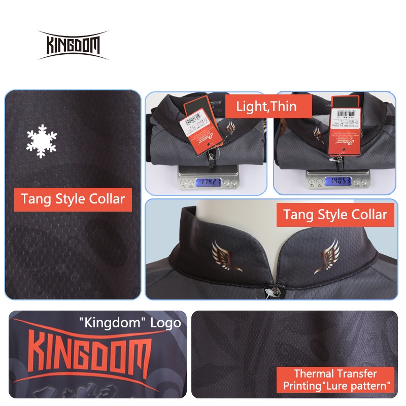 Áo chống nắng/ tia UV KINGDOM nhanh khô thời trang cho nam