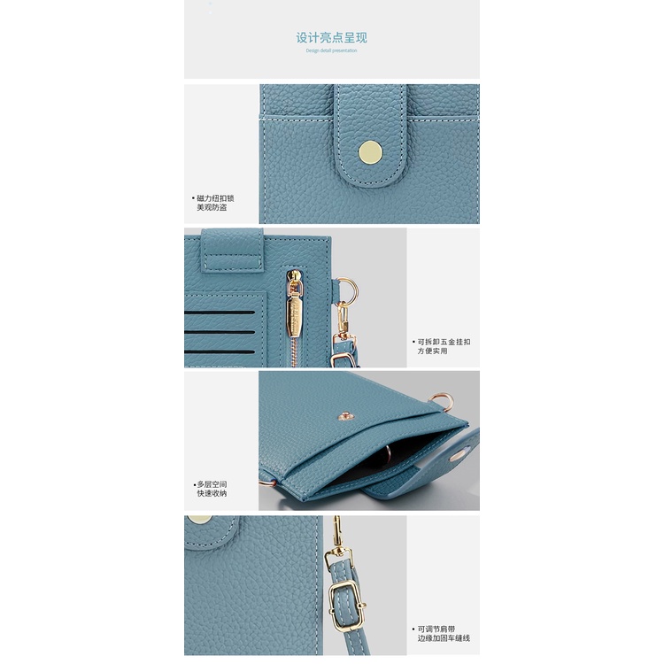 Mobile Túi Đựng Điện Thoại Đeo Chéo Vai Kiểu Đơn Giản Thời Trang Cho Bạn Gái