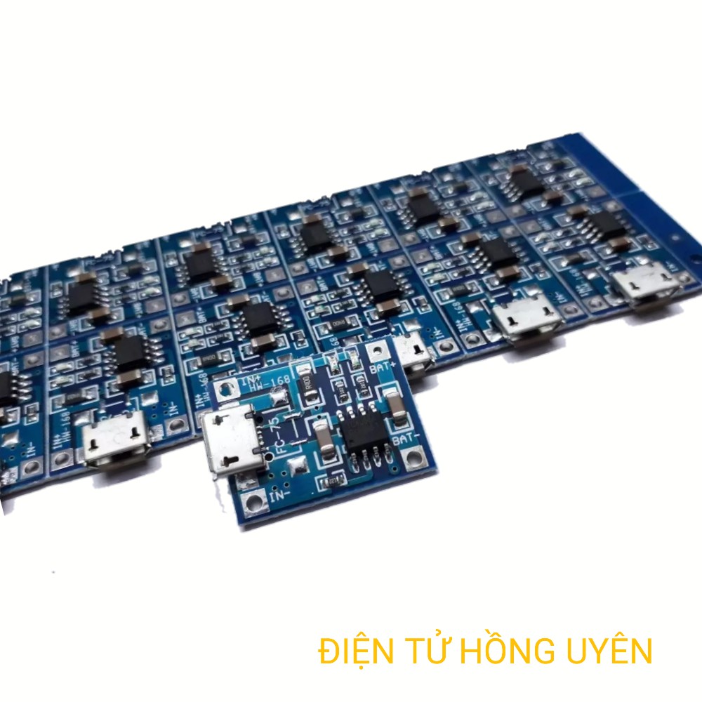 Mạch sạc pin TP4056/TC4056A. Mạch sạc pin 1S 3.7V-4.2V 18650, Mạch sạc pin nhanh, bảo vệ pin không bị chai