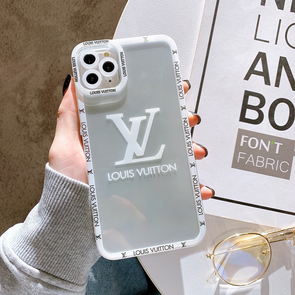 ỐP LƯNG SILICON CHỐNG SỐC VIỀN NỔI LOUIS VUITTON - ACC2939