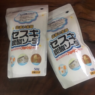 BỘT BAKING SODA SESUKI 500G (TẨY TRẮNG) ROCKET NHẬT BẢN