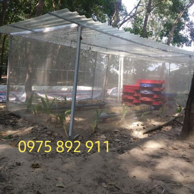 Mùng nuôi ruồi lính đen 5x3x2,5 - lưới thái