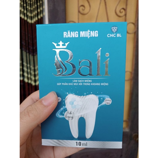 Răng miệng Bali 10ml ngừa sâu răng, trắng răng, viêm lợi, nhiệt miệng