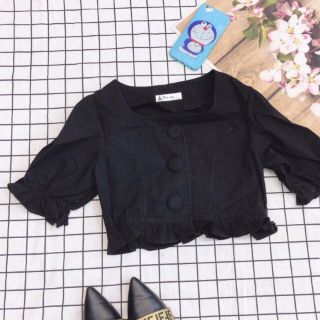 Sơ mi crop quảng châu